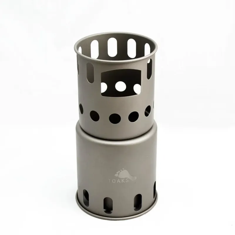 TOAKS Titanium Backpacking Wood Burning Stove, small Neu