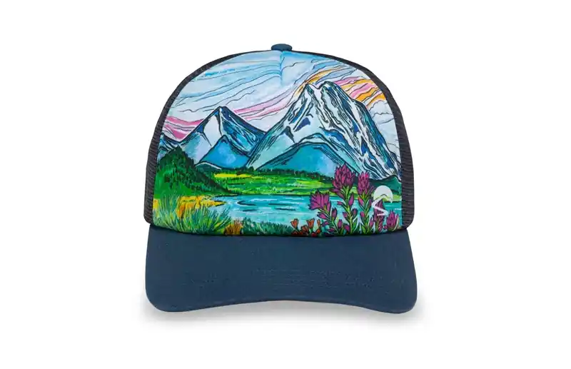 Sunday Artist Series Trucker "Spring Thaw" Highlight