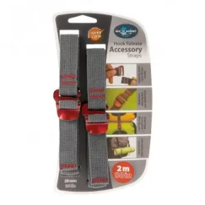 Sea To Summit 20mm Tie Down Accessory Strap with rot Direkt Vom Hersteller