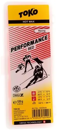 Toko Performance Hot Wax red Skiwachs Beliebt
