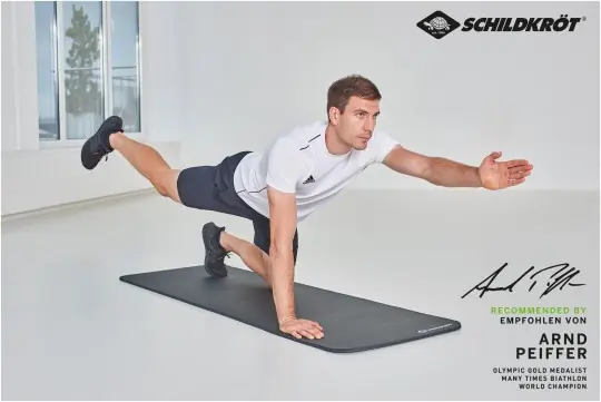 Billig Schildkröt-Fitness Fitnessmatte 10 mm