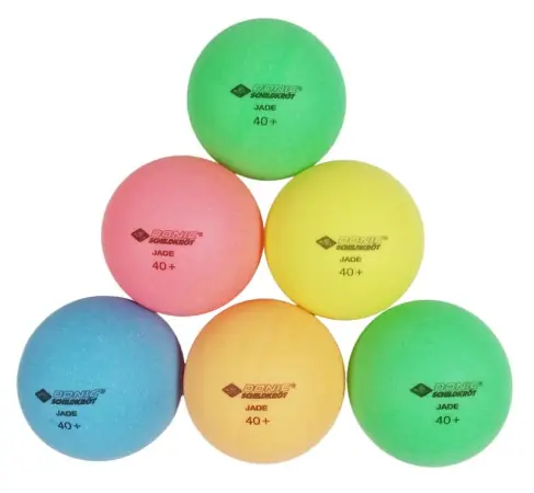 Donic-Schildkröt Colour Popps 40+ 6er Set Tischtennisbälle Preis Gesenkt
