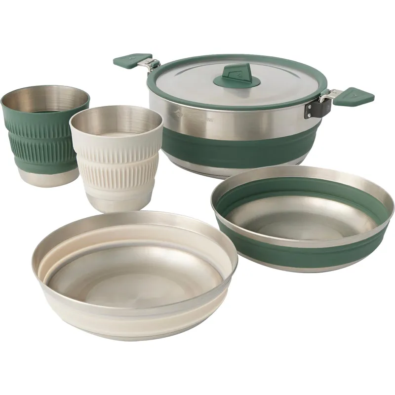 Jetzt Bestellen Sea to Summit Detour Stainless Steel One Pot Cook Set 2P 5-teilig - Kochset