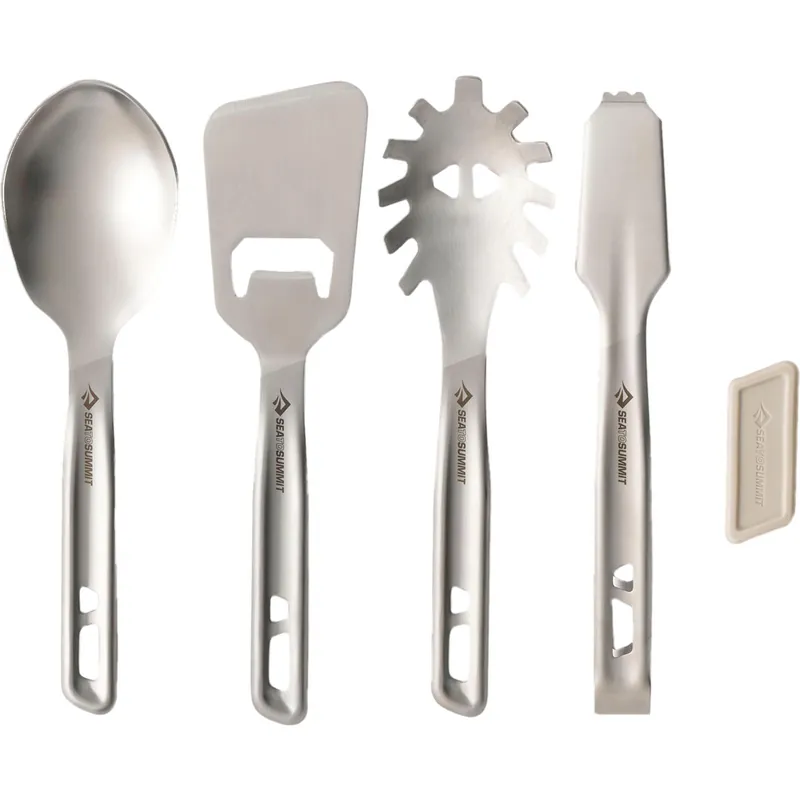 Sea to Summit Detour Stainless Steel Utensil Set 4-teilig - Küchenset Aktuell