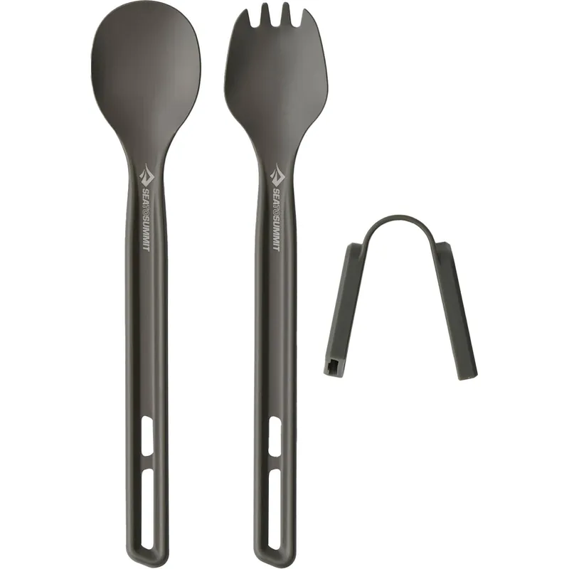 Neuheit Sea to Summit Frontier UL Cutlery Set 2-teilig - langer Löffel, Göffel + Adapter