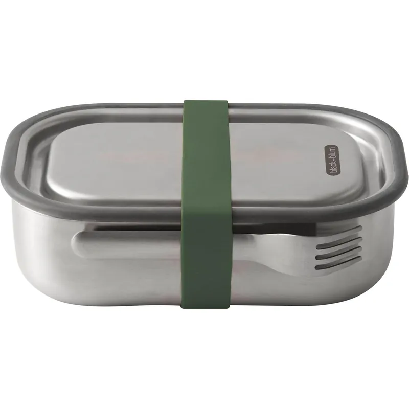 Markenware black+blum Stainless Steel Lunchbox 1 Liter - Edelstahl-Proviantdose