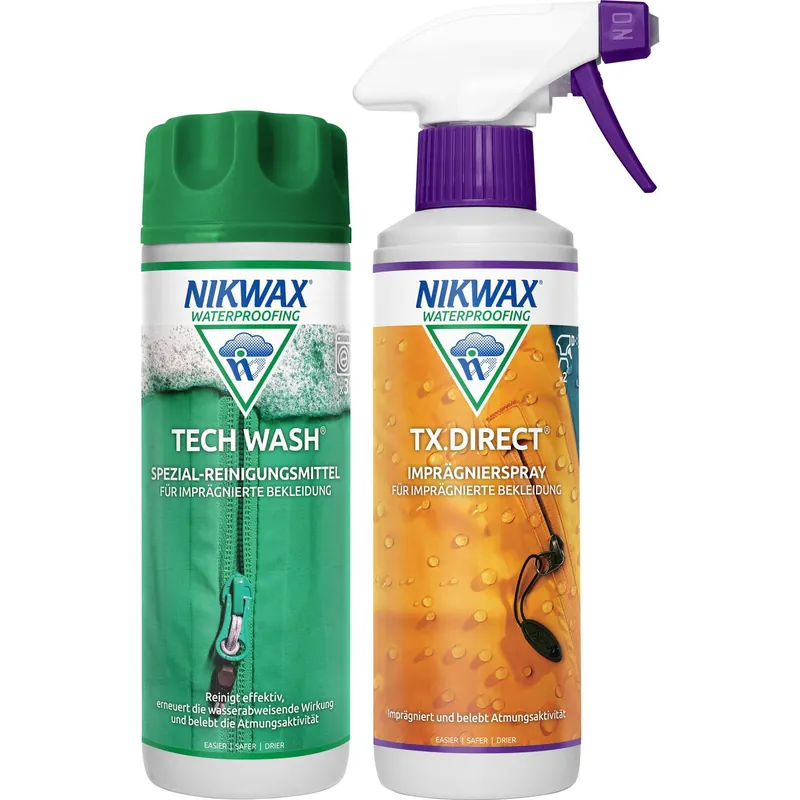 Preisknaller Nikwax Tech Wash & TX.Direct Spray - Waschen & Imprägnieren