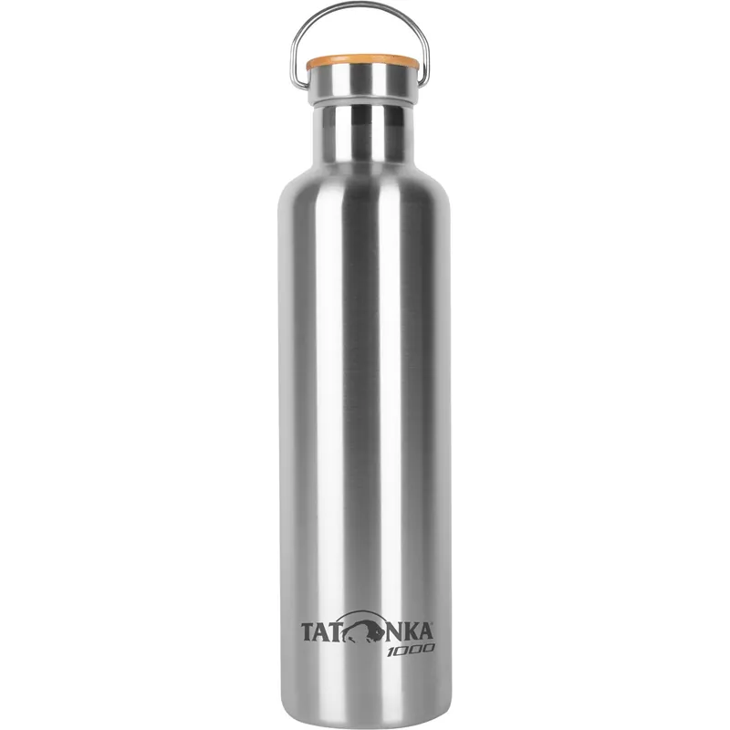Tatonka Hot + Cold Stuff Bamboo Lid 1000 - Thermoflasche Kracherpreis