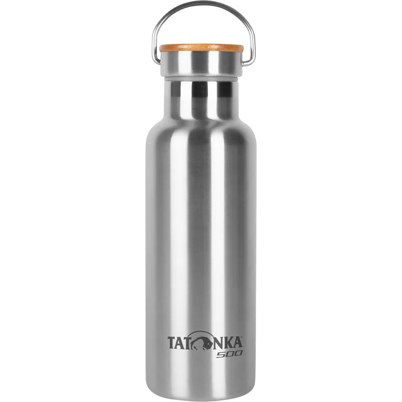 Tatonka Hot + Cold Stuff Bamboo Lid 500 - Thermoflasche Must-Have
