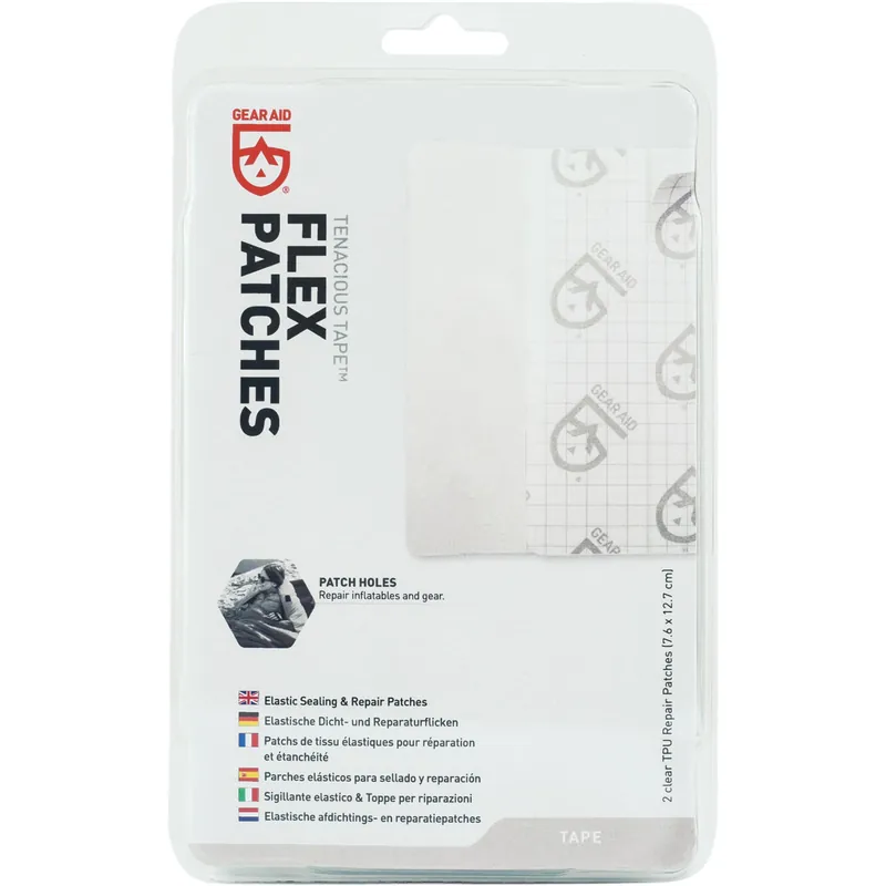 GearAid Tenacious Tape Flex Patches - Dicht- und Reparaturflicken Markenware