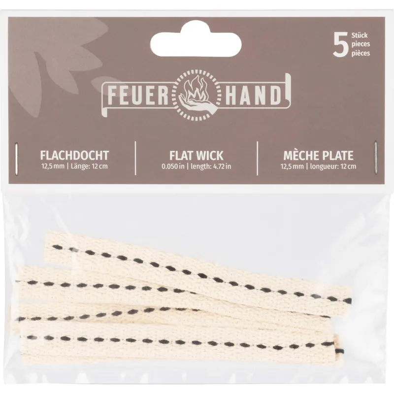 Markenprodukt FEUERHAND Flachdochte für Sturmlampe 276