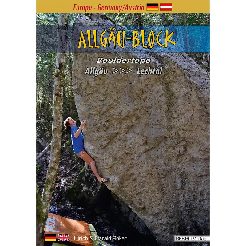 Gebro Verlag Allgäu Block - Bouldertopo Mega-Angebot