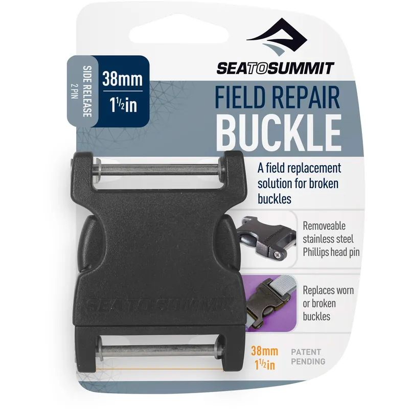Geprüft Sea to Summit Field Repair Buckle Side Release 2 Pin 38 mm - Gurtschnalle