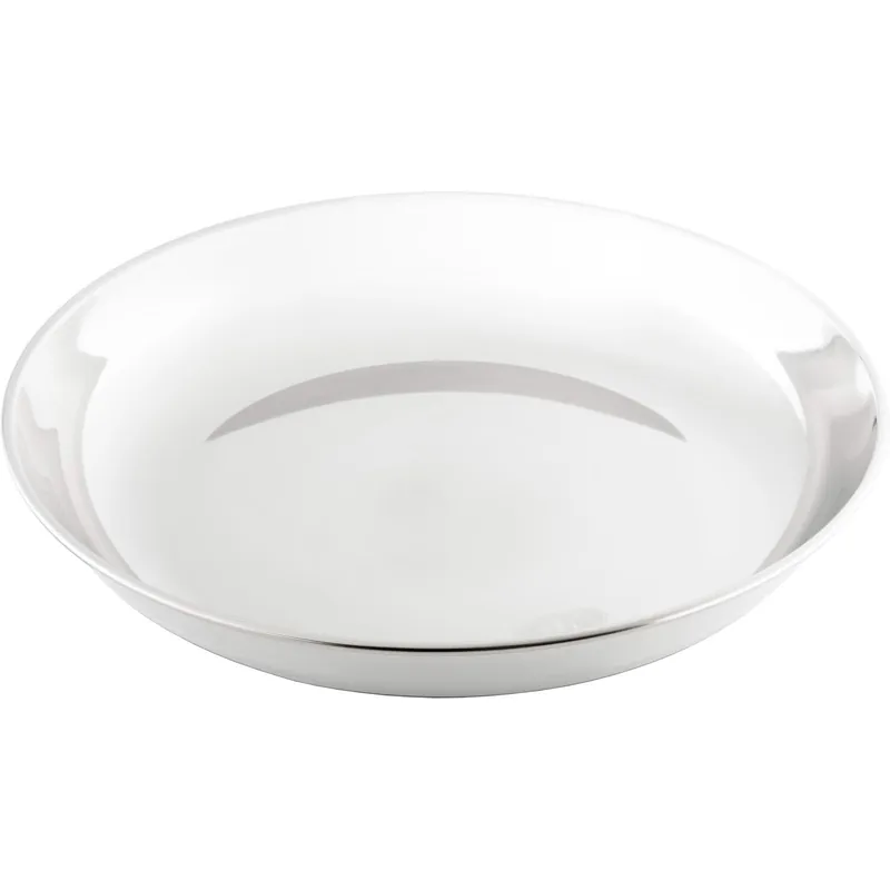 Abverkauf GSI Glacier Stainless Deep Plate - Edelstahlteller