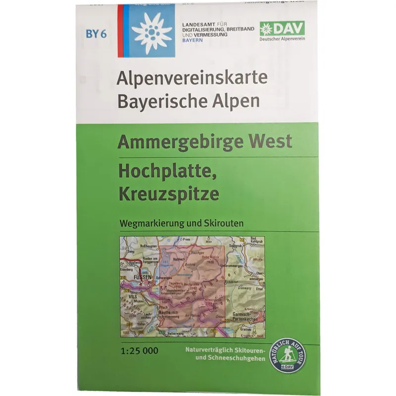 DAV BY06 Ammergebirge West Bestpreis