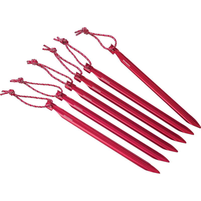 MSR Groundhog 6er Set - Zeltheringe Markenprodukt