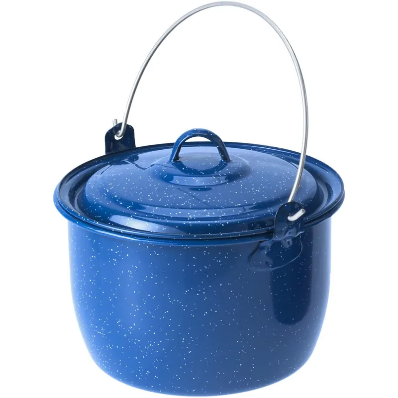 GSI Convex Kettle 3 QT. - Enamel Topf Schnäppchen
