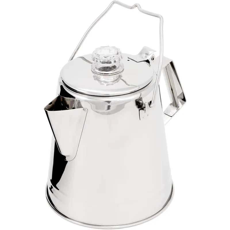 Direkt Vom Hersteller GSI Glacier Stainless 8 Cup Percolator - Kaffeekocher