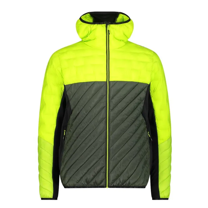 CMP Man Jacket Hybrid Fix Hood Herren Isolationsjacke-- Gr.: 50 Neu Im Sortiment