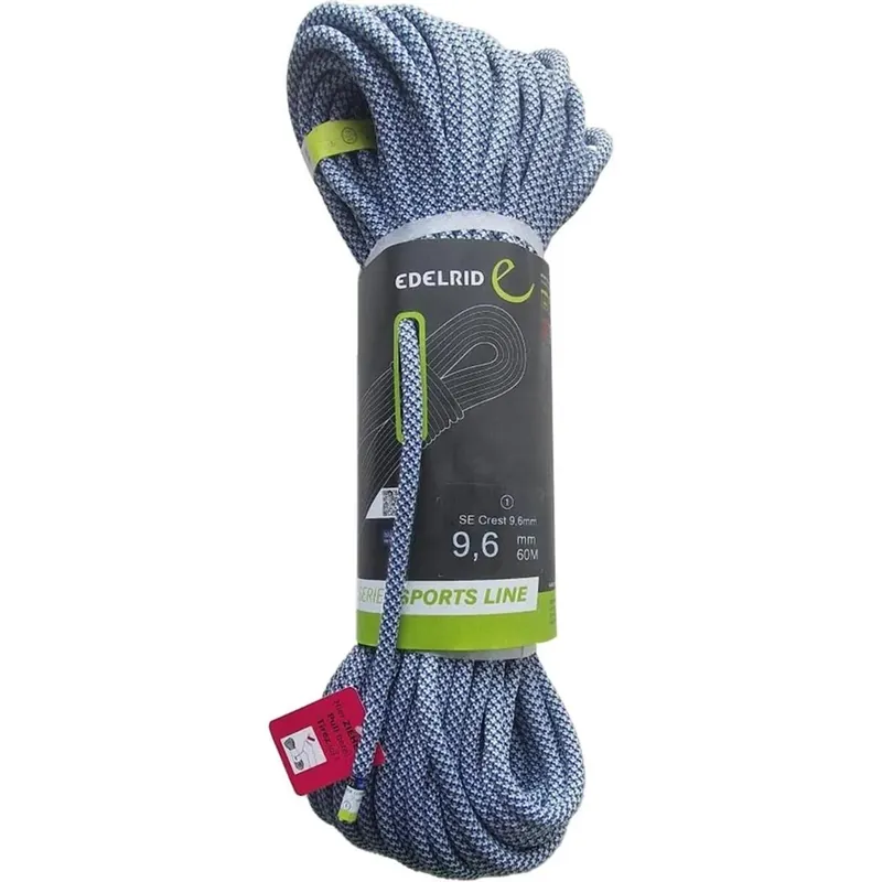 Edelrid SE Crest 9,6mm blue snow-- Länge: 70 Rabatt