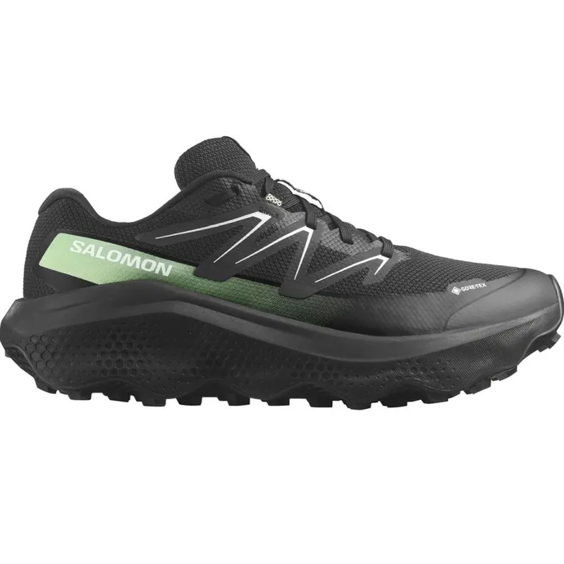 Saisonangebot Salomon Ultra Flow 2 GTX - black/black/patina green-- Gr. UK: 7,5