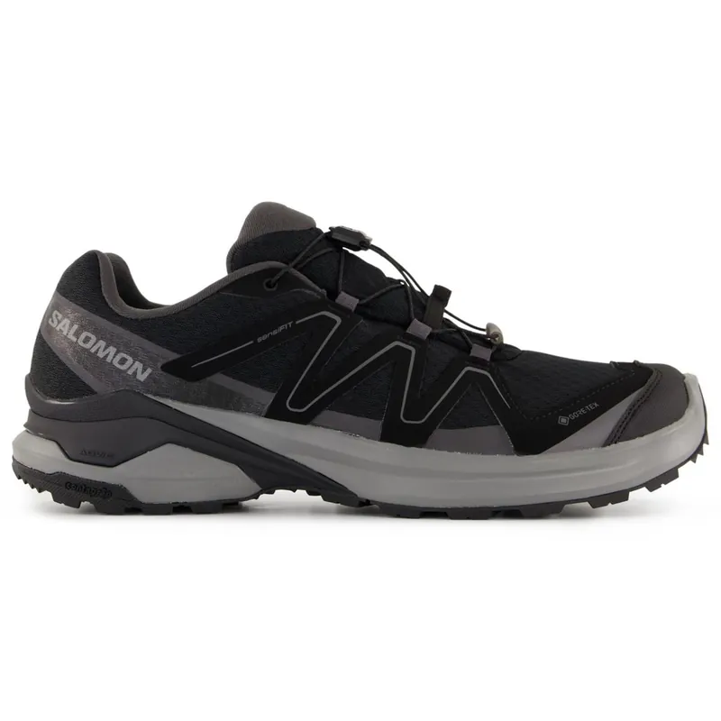 Salomon Examotion GTX Herren - black/pewter/asphal-- Gr. UK: 12 Solange Der Vorrat Reicht