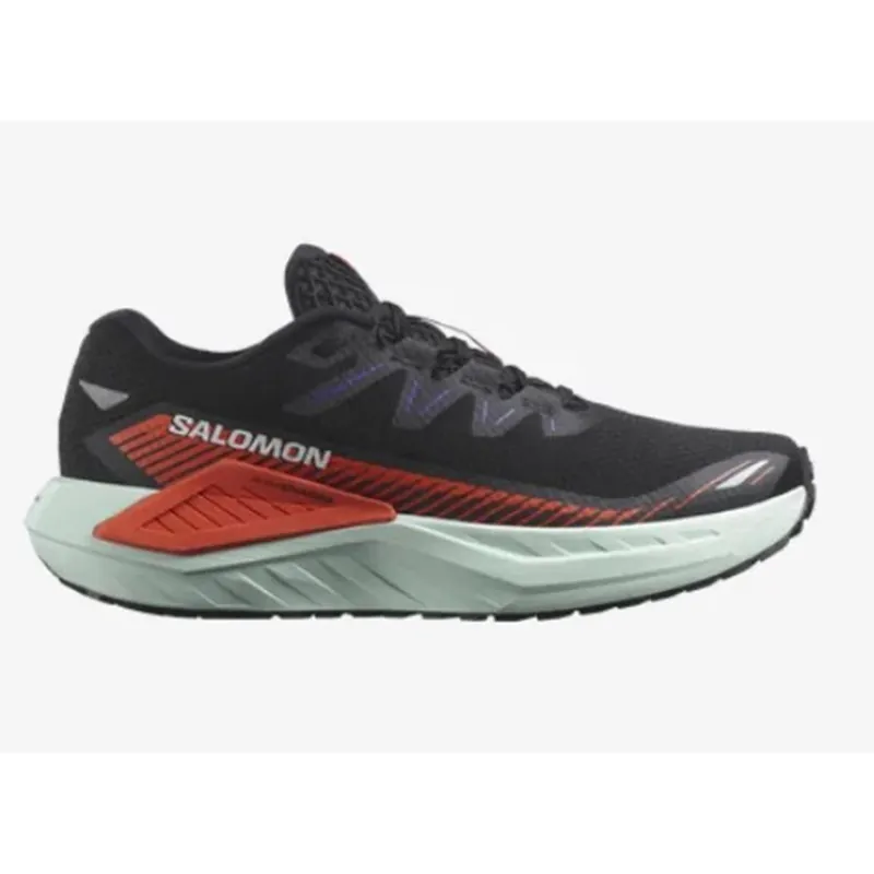 Sofort Bestellen Salomon DRX DEFY GRVL Gravel-Laufschuhe Herren Black / Cherry Tomato / Bay-- Gr. UK: 10,5