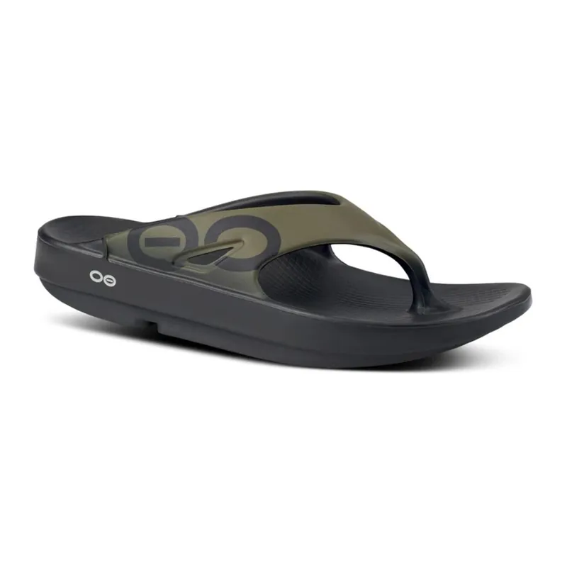 OOFOS OORIGINAL SPORT RECOVERY-SANDALE tactical green-- Gr.: 44 Markenprodukt