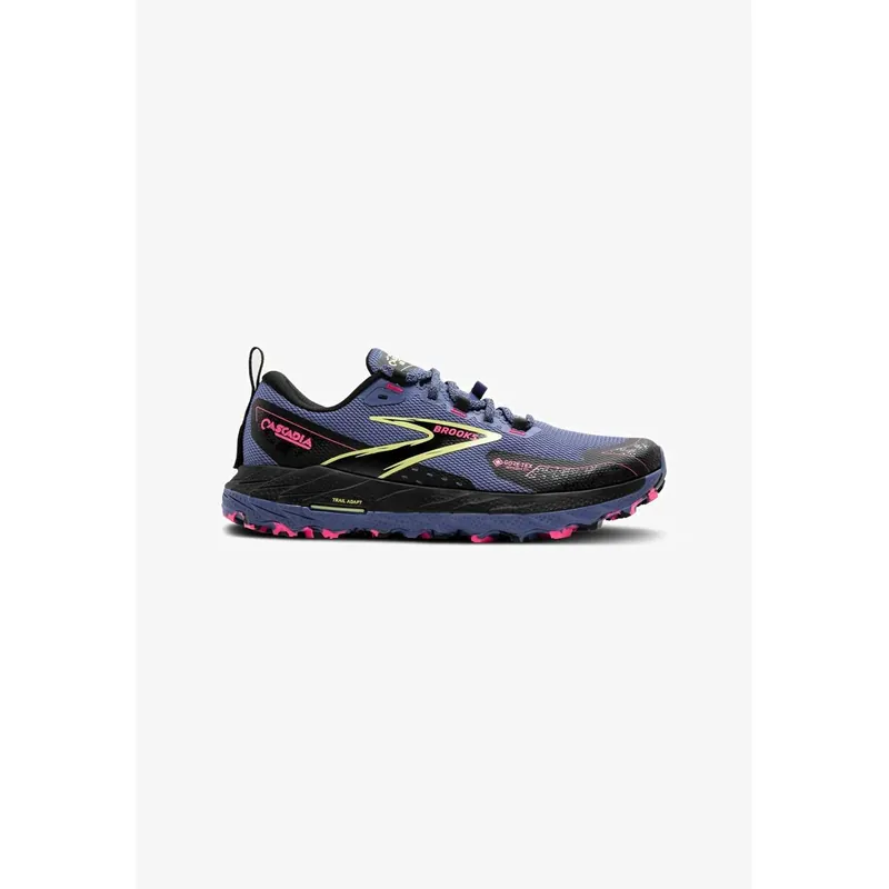 Sale Brooks Cascadia 18 GTX Women grey blue black pink-- Gr.: 39