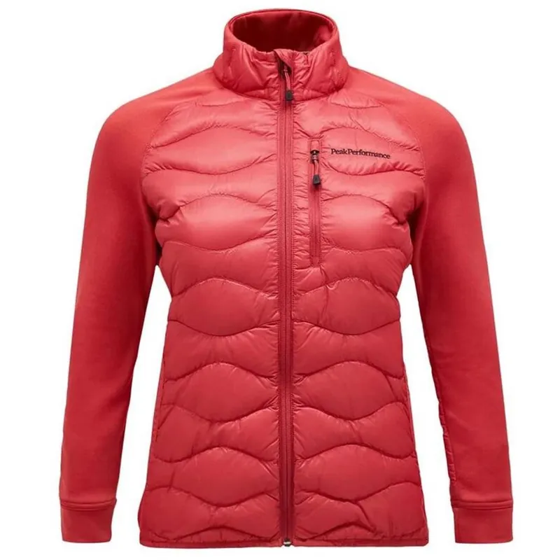 Begrenztes Angebot Peak Performance W Helium Down Hybrid Jacket softer red Damen Daunenjacke-- Gr.: S
