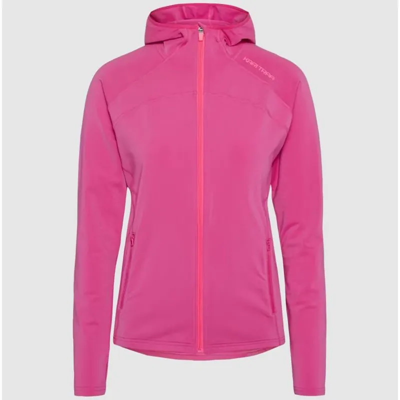 Rabatt Kari Traa Mija Hooded Fleece berry Damen Fleecejacke-- Gr.: S