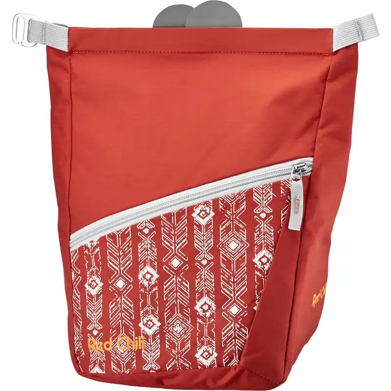Red Chili Chalk Bag Boulder Reactor - salsa-- Farbe: salsa Echt