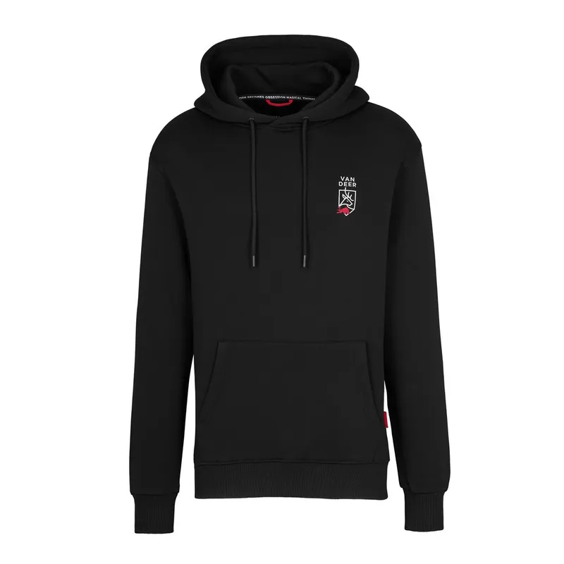Neu Im Sortiment VAN DEER ESSENTIAL HOODIE - black-- Gr.: XL