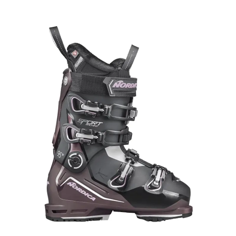 Nordica Alpinschuh Sportmachine 3 95 W (GW) Schwarz/ Lila Iris/ Weiß-- MP: 27 Beliebt