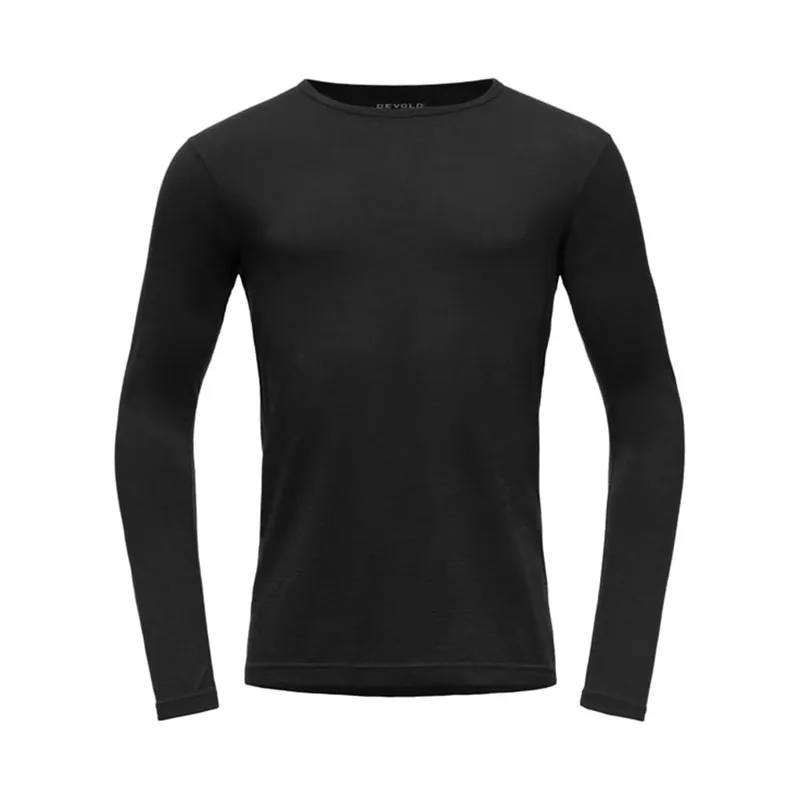 Rabatt Devold Breeze Plus Merino 200 Shirt Man black-- Gr.: L