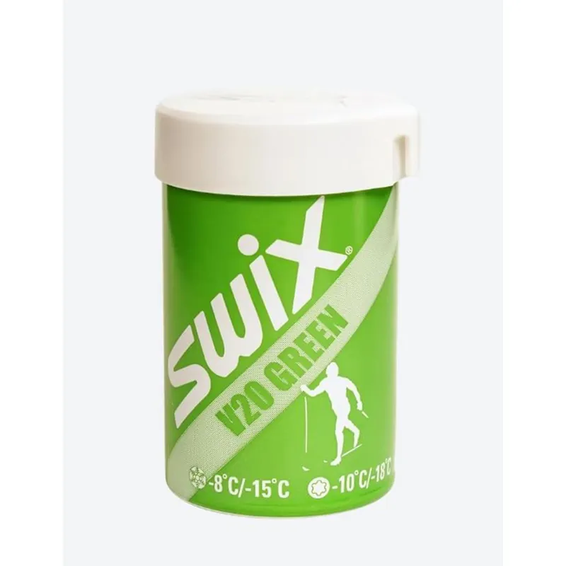 Swix V20 Green Hardwax -8°C/-15°C 43g Highlight