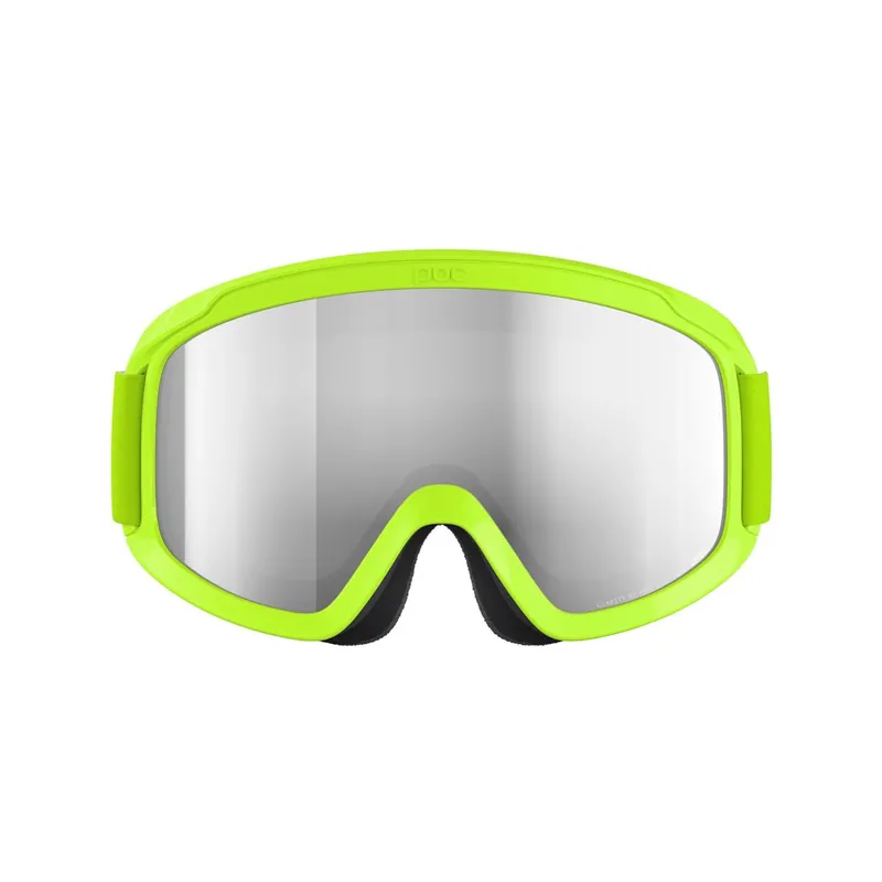 POC Pocito Opsin - fluoresdent yellow/green/party sunny silver Schnäppchen