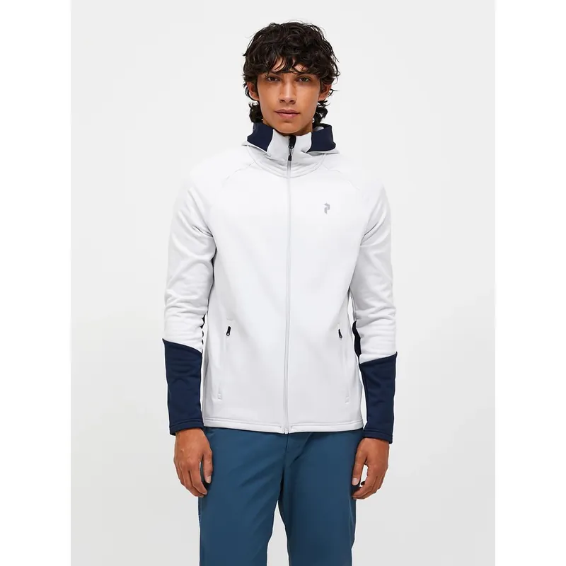 Peak Performance Herren Rider Essentials Midlayer Zip Hood Antarctica Blue Shadow-- Gr.: XL Nur Heute