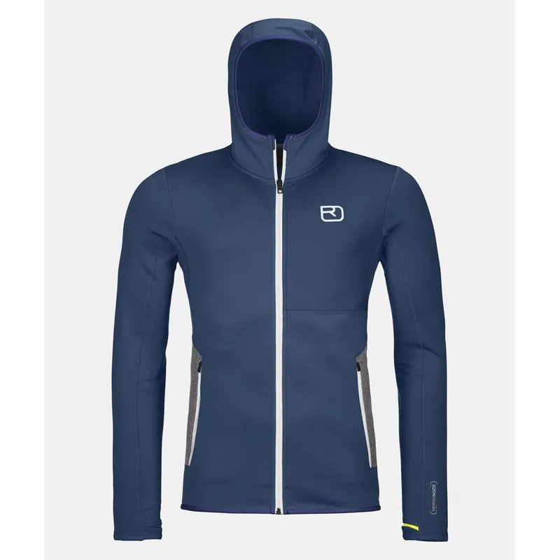 Nur Heute Ortovox Fleece Hoody Man deep ocean-- Gr.: L