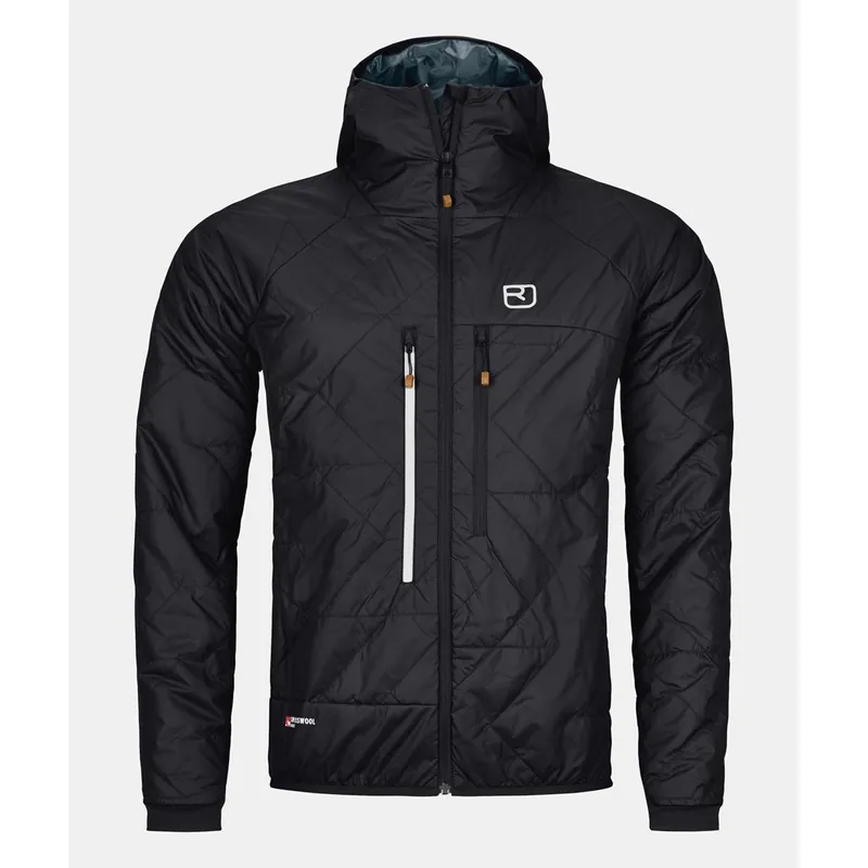Ortovox Swisswool Piz Boè Jacket Man black raven-- Gr.: M Top-Angebot