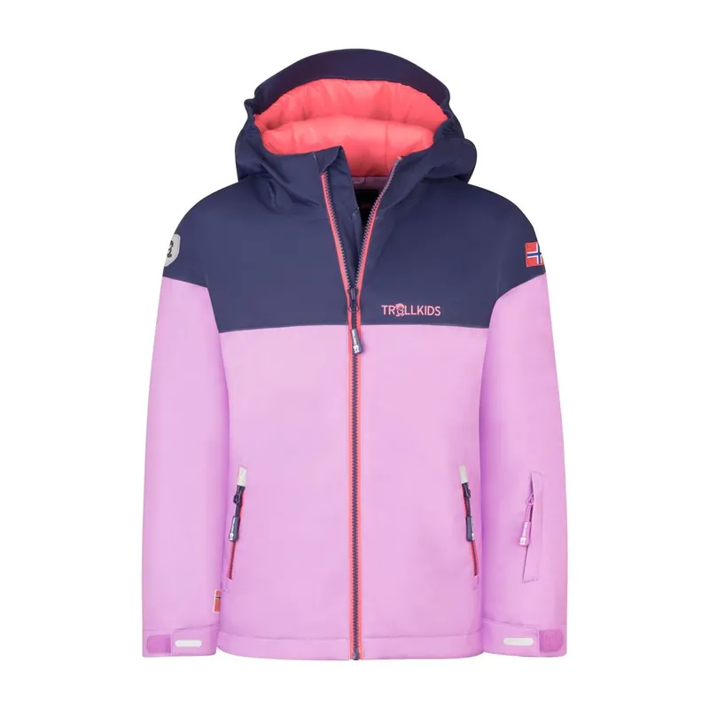 Begrenztes Angebot Trollkids Girls Hallingdal Jacket light violet Kinder-- Gr.: 128