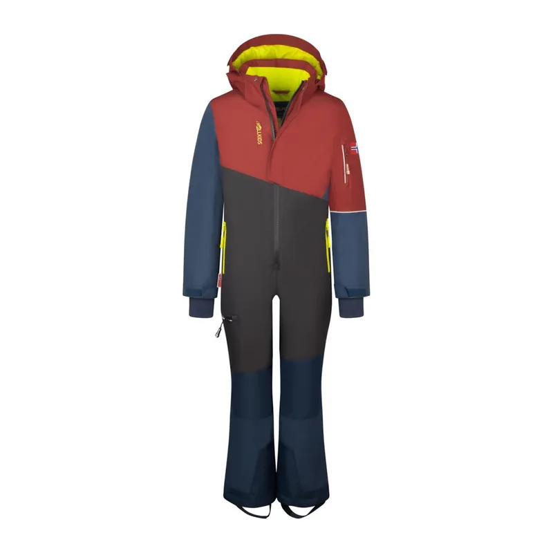 Schnäppchen Trollkids Kids Hallingdal Snowsuit carmin red Kinder-- Gr.: 140