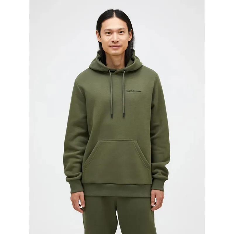 Angebot Peak Performance Herren Original Small Logo Hood Pine Needle-- Gr.: L