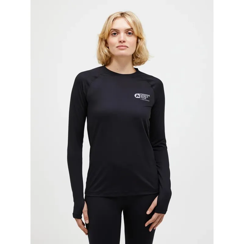 Online Kaufen Peak Performance Damen FWT Spirit Crew Synthetic Baselayer Schwarz-- Gr.: M
