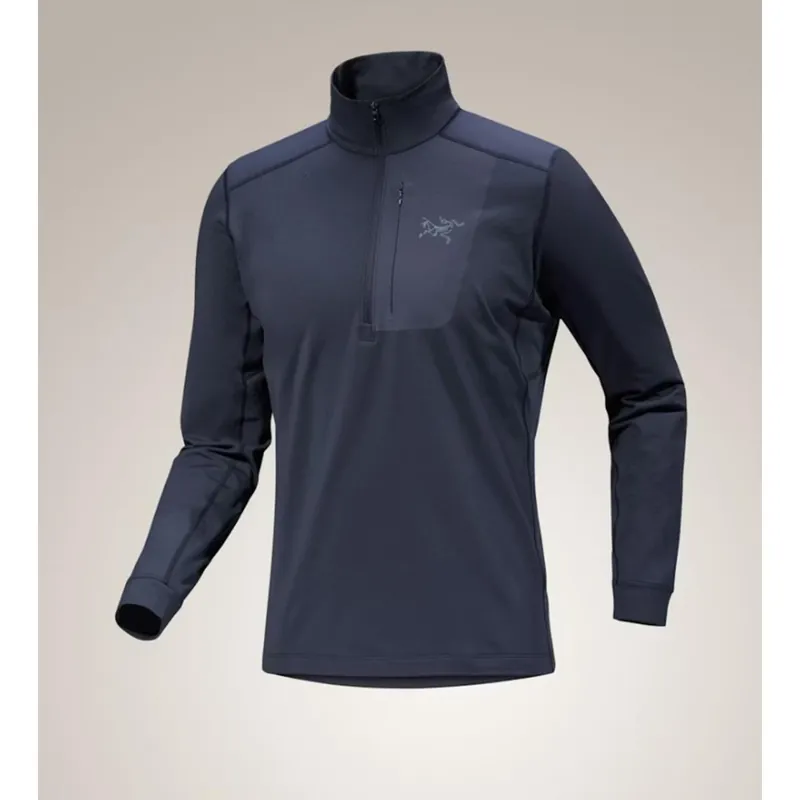 Arcteryx - Rho LT Zipper Funktionsshirt Herren Schwarz-- Gr.: L Geprüft