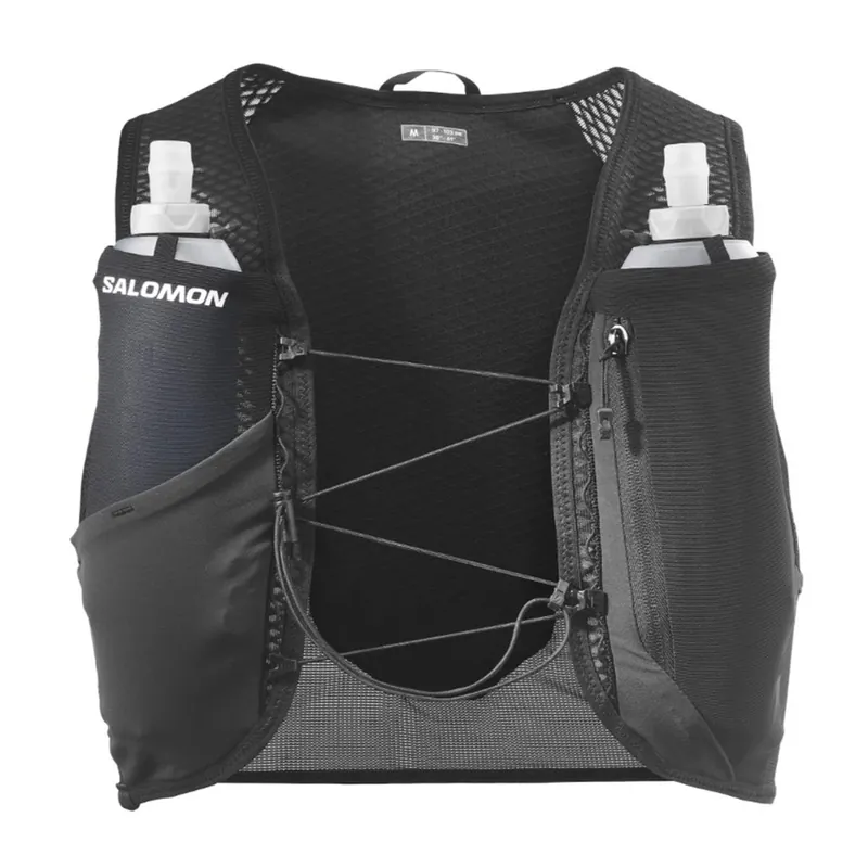 Neu Im Sortiment Salomon Gravel Skin 4 Laufweste black-- Gr.: S
