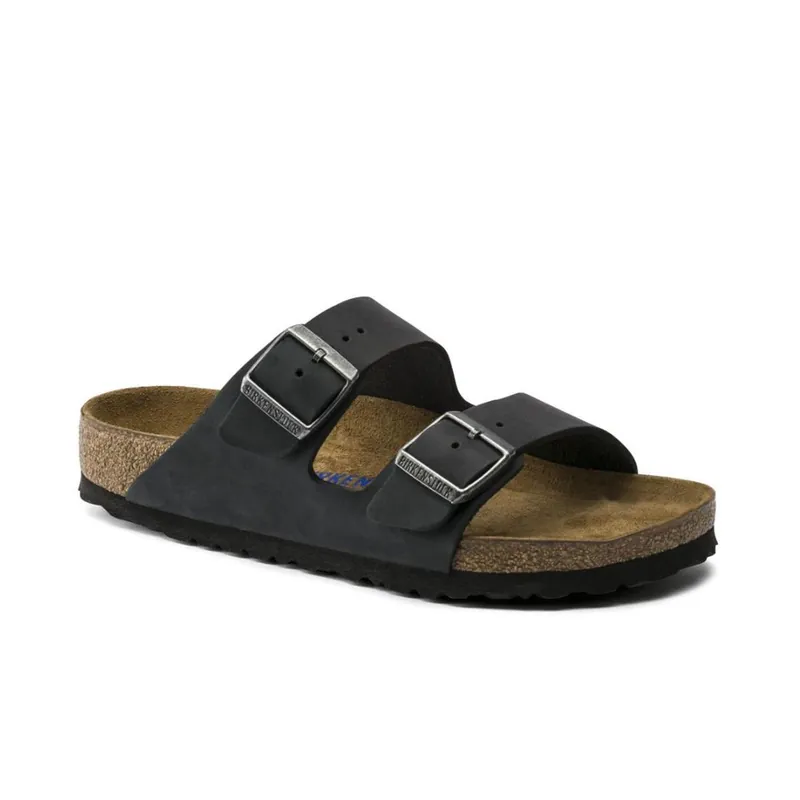 Birkenstock Arizona Weichbettung Naturleder geölt schmal black Damen-- Gr.: 41 Jetzt Kaufen