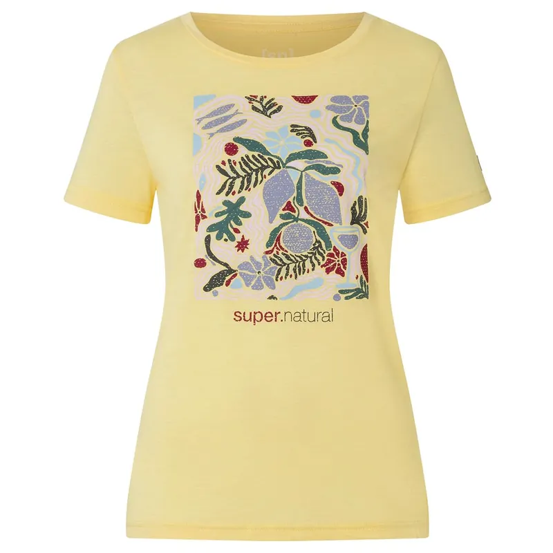 Super Natural Dolce Vita Tee chardonnay various Damen T-Shirt-- Gr.: XL Mega-Angebot