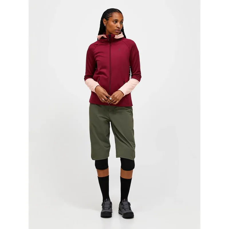 Peak Performance Damen Rider Essentials Midlayer Zip Hood Vertical Zenith/ Peach Fuzz-- Gr.: M Neuheit