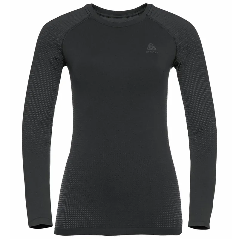 Odlo Damen Performance Warm Eco Base Layer Top black-- Gr.: S Bestpreis